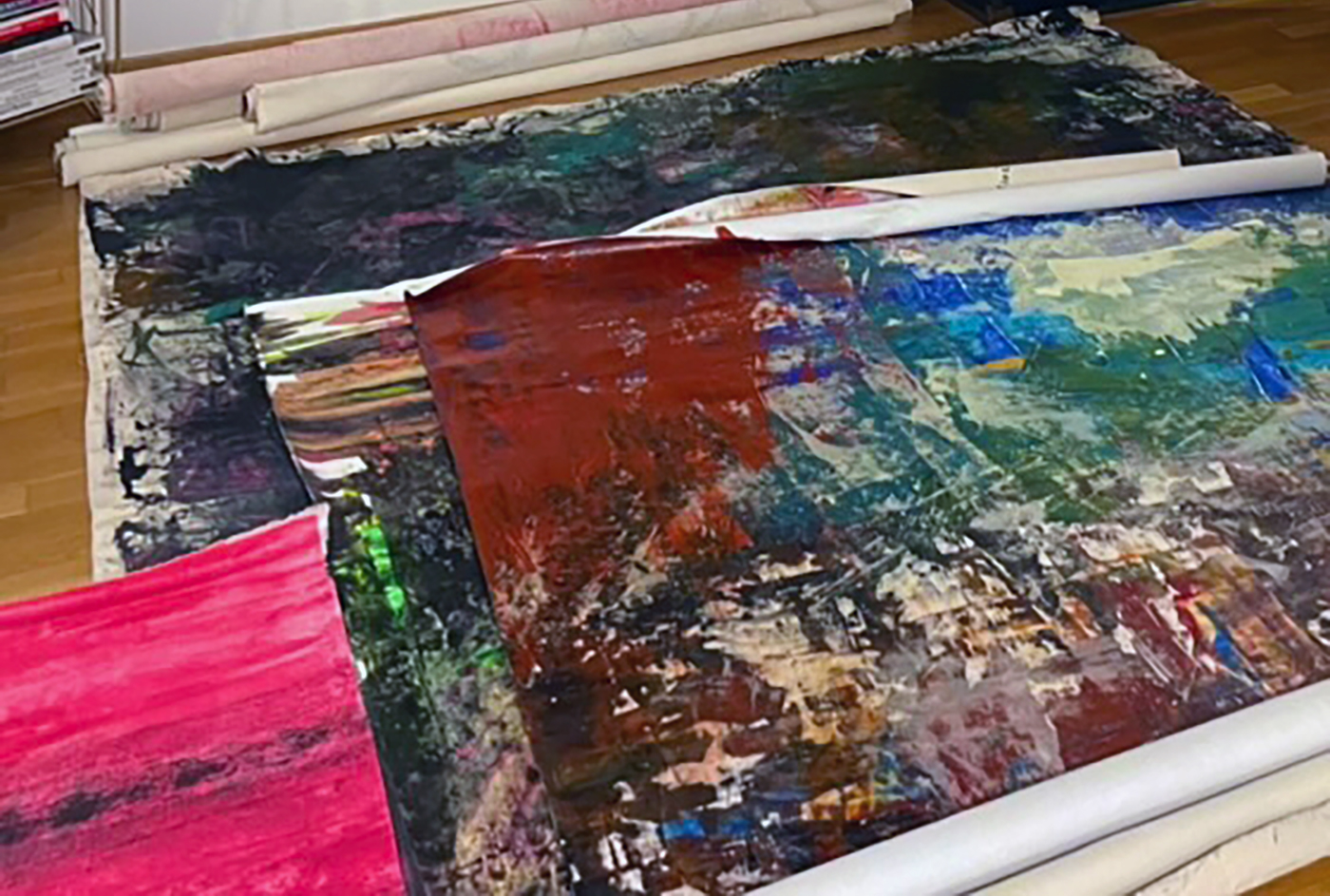 My artworks go for framing